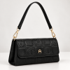 Women's PU Leather Shoulder Crossbody Bag with Flap Closure and Structured Design